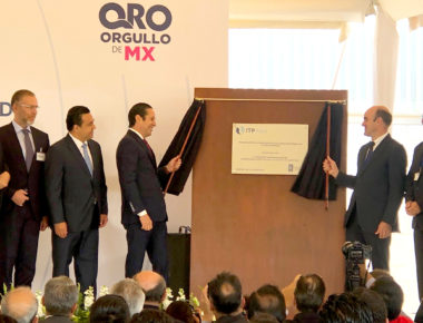 Externals de ITP Aero Compañía Aeronáutica en Querétaro inaugura sus nuevas ampliaciones
