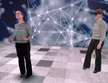 Crean hologramas de personas reales hablando en otros idiomas