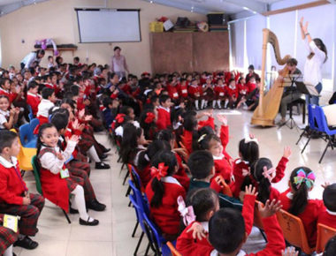 Arrancan con el programa «Filarmónica en tu escuela