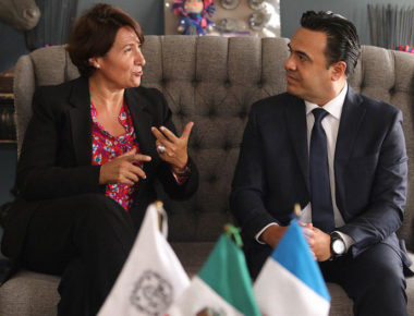 Se reunió Luis Nava con la Embajadora de Francia en México