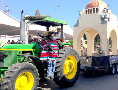Gran conmemoración del CIX Aniversario de la Revolución Mexicana con el tradicional desfile cívico deportivo