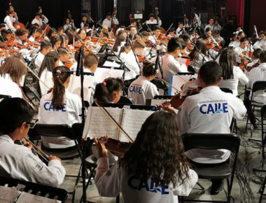 Se presentan en concierto Coros y Orquestas Comunitarias