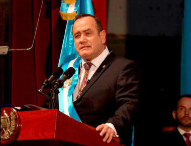 Alejandro Giammattei rinde protesta como nuevo presidente de Guatemala