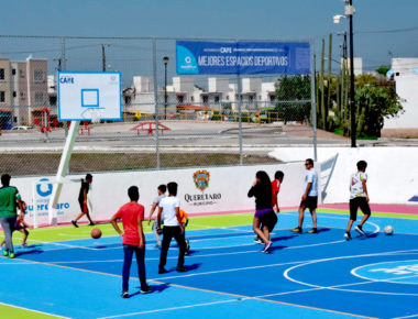 Gobierno Municipal de Querétaro fomenta el deporte a través de sus canchas