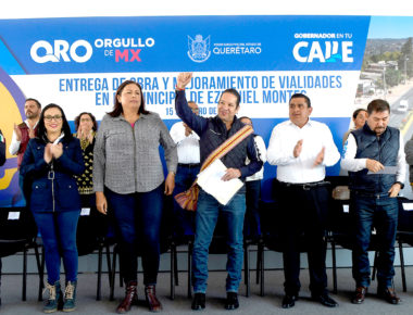 Municipio de Ezequiel Montes ahora con mejores vialidades para el traslado de sus habitantes
