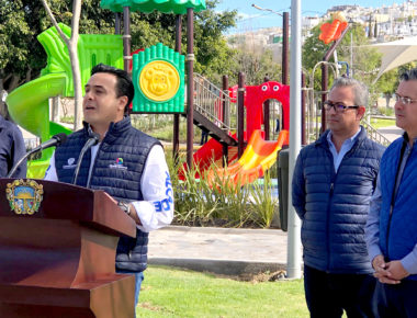 Rehabilitan parques y puntos verdes de Querétaro capital