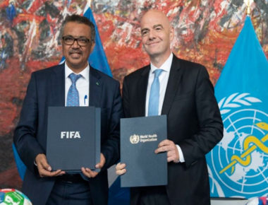 FIFA y OMS lanzan campaña para evitar el Covid-19