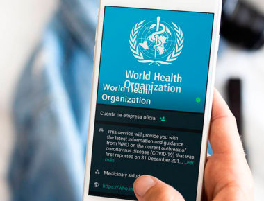 OMS abre cuenta de WhatsApp para informar sobre coronavirus