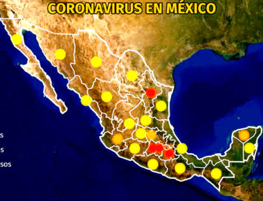 Estados de México que más casos de COVID-19 tienen confirmados