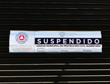 Suspenden en Querétaro establecimientos que no respetan medidas sanitarias ante Covid-19
