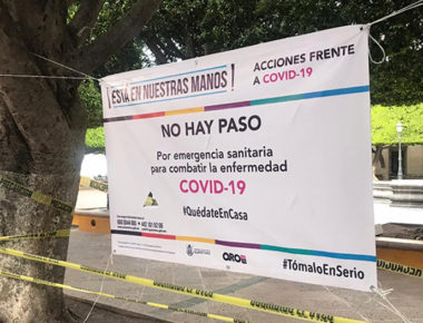 Cierran Alameda y jardines en Querétaro