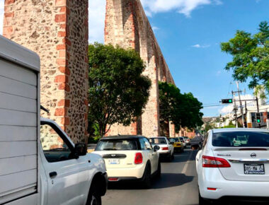 Cierran vialidades para disminuir movilidad en la capital queretana