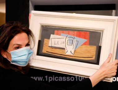 Mujer italiana gana en rifa benéfica un cuadro de Pablo Picasso