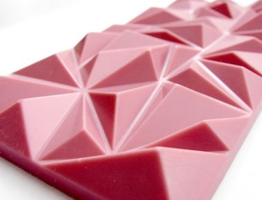 Se descubre el Chocolate rosa natural