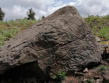 INAH halla petroglifo usado como mapa hace dos mil años
