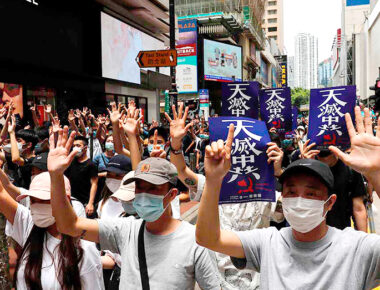 Miles dan voto de protesta contra ley de seguridad en Hong Kong