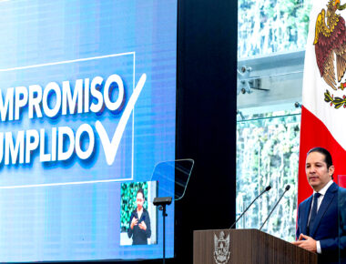 Francisco Domínguez rinde 5to. Informe de Gobierno